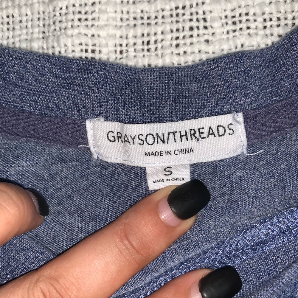Grayson Threads Super Soft Sweatshirt Size Small - image 4